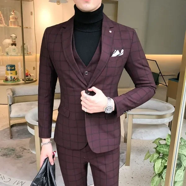 Ensemble 3 pièces Vin Rouge