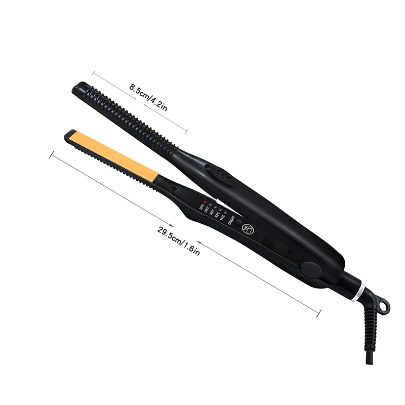 Electric Styling Tools Ceramic Hair Crimper Corrugation Curling Lron Hair Straightener And Curler 2 in 1 6