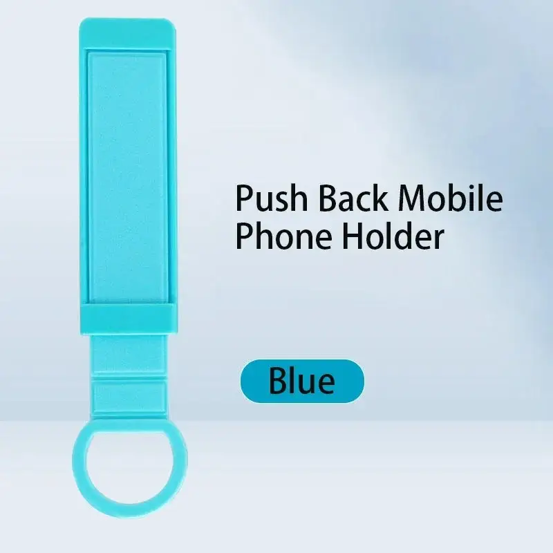 1pc Luxurious Universal Wrist Band Cell Phone Bracket Portable Finger Grip Mobile Phone Holder Sticked Socket Stand Strap - Image 9