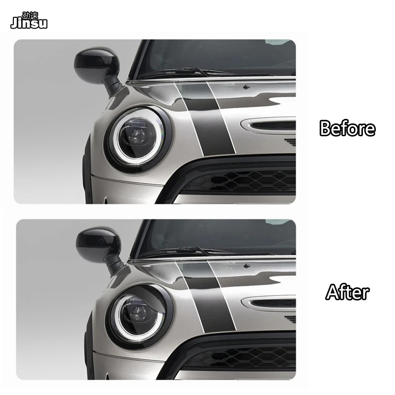 Carbon Fiber Car Headlight Eyebrows Cover FRP Front Angry Eyelids For MINI F54 CLUBMAN F57 CABRIO 3 doors F55 F56 COOPER S