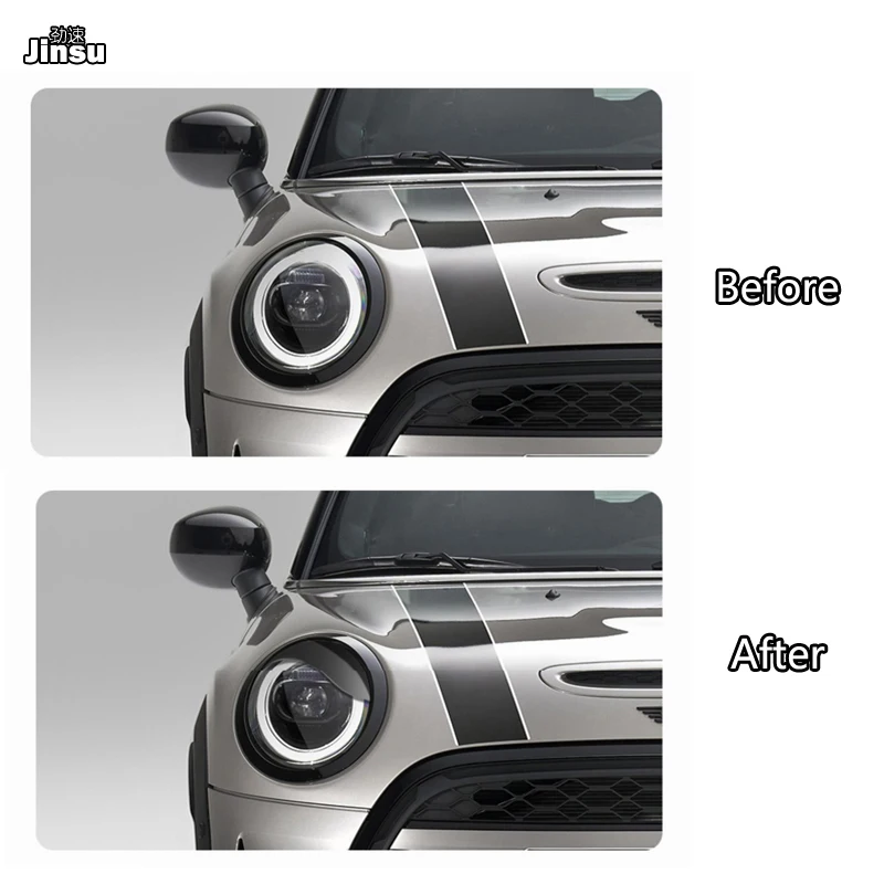 Carbon Fiber Car Headlight Eyebrows Cover FRP Front Angry Eyelids MINI F54 CLUBMAN F57 CABRIO 3 doors F55 F56 COOPER S
