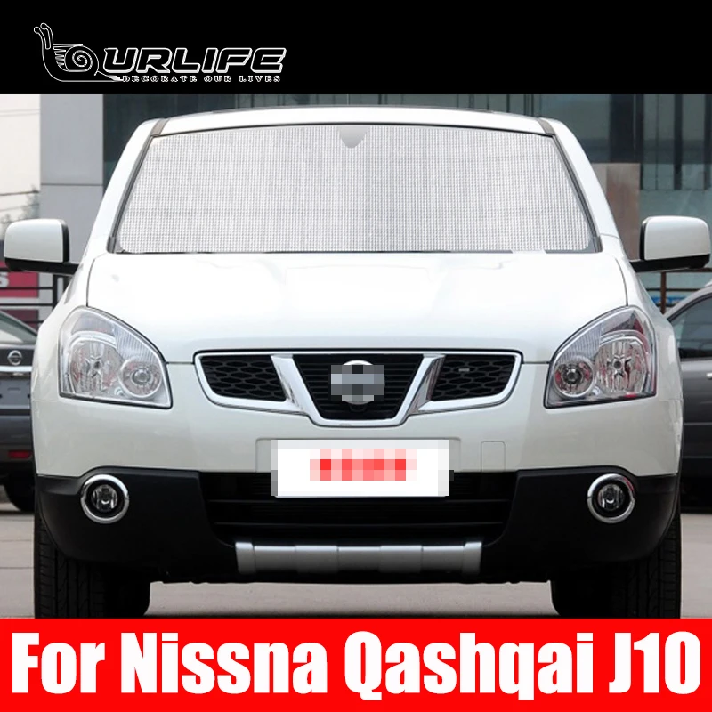 

For Nissna Qashqai J10 2009 2010 TO 2015 Car Window Windshield Sunshade Front UV Protect Reflector Sun Shade Sun Visor Silver