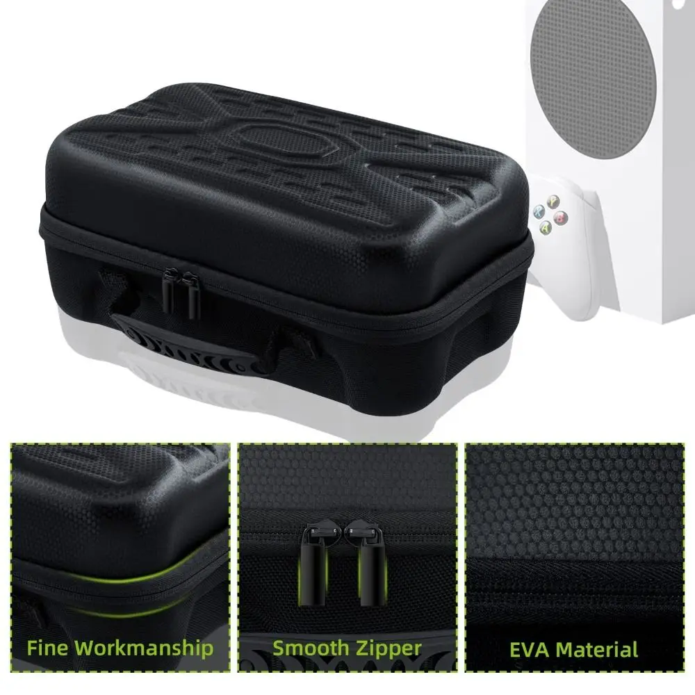 2024 EVA 게임 콘솔 박스, 휴대용 하드 케이스, 스크래치 방지, 충격 방지 게임 패드 커버, XBOX 시리즈 S/X 여행용