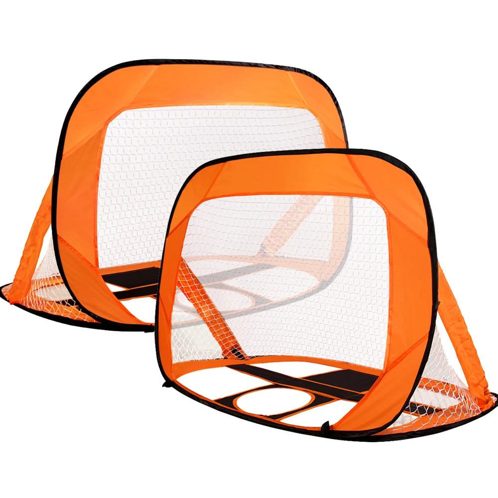 

Outdoor Soccer Goal Pop Up Football Goal Post With Soccer Nets for Sale