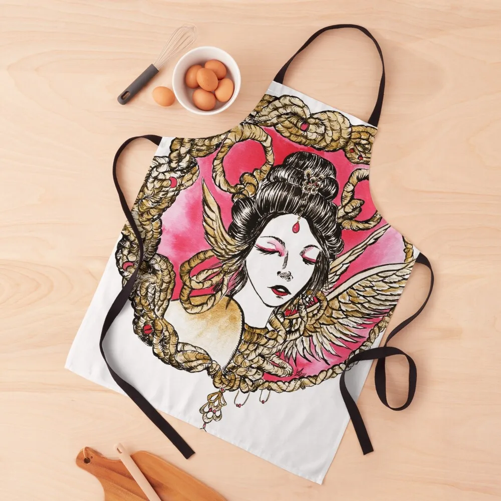 

Knotted Siren Apron Professional Barber All For Kitchen And Home Apron