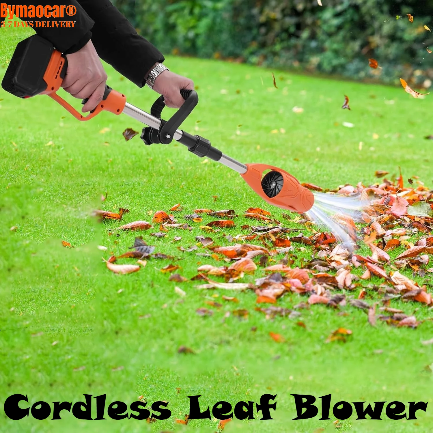 Cordless Leaf Blower 21V Powerful Electric Garden Lightweight Brushless Motor For Garden, Workshop And Home Snow Dust Blowing