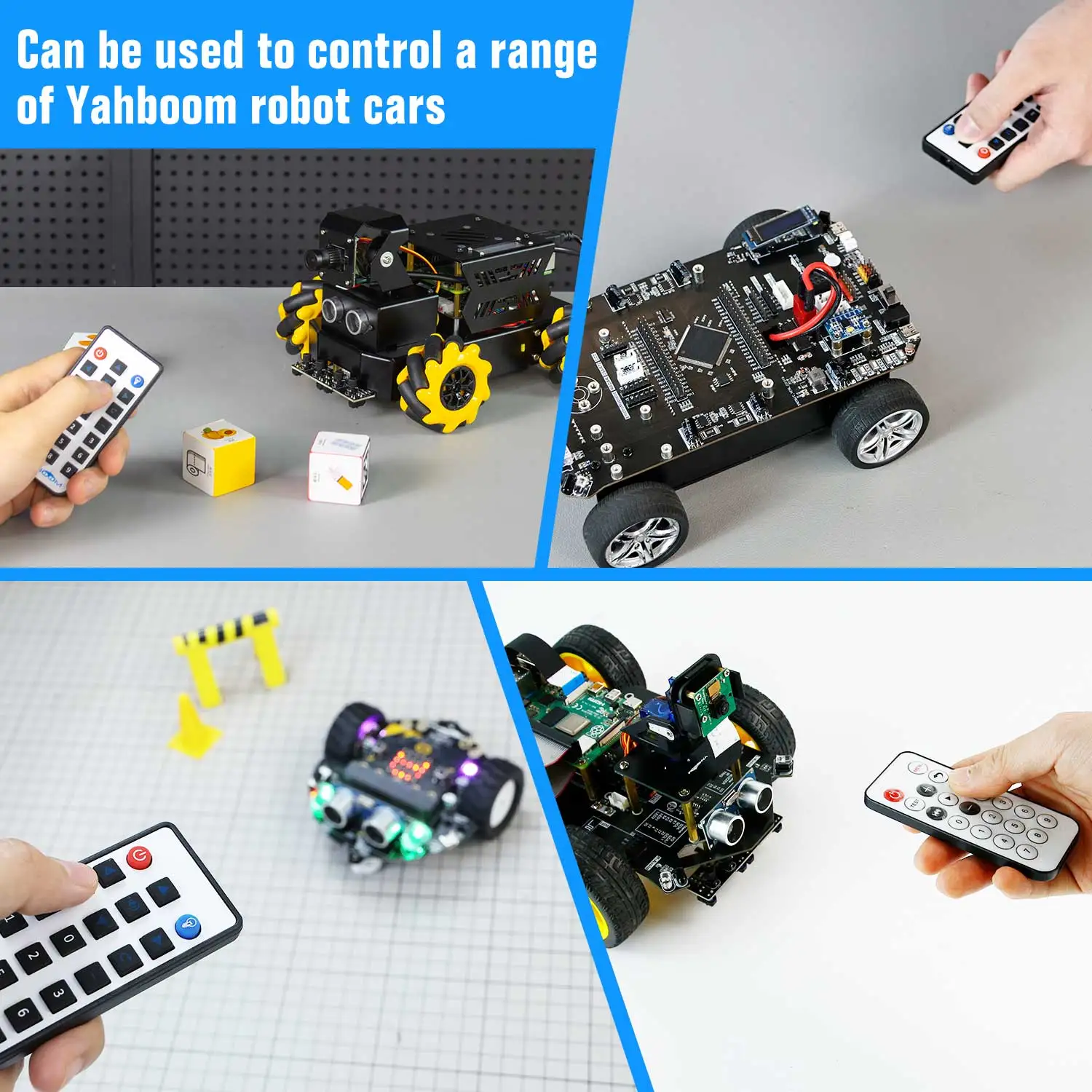 Yahboom IR Infrared Wireless Remote Control Suitable For Smart Cars Robot Kit