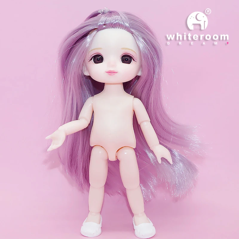 Smile purple hair