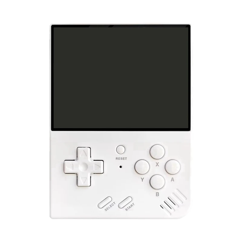 ABAC-Retro R33s Handheld Game Console Transparent 3.5 Inch Ips Screen Game Console Mini Portable