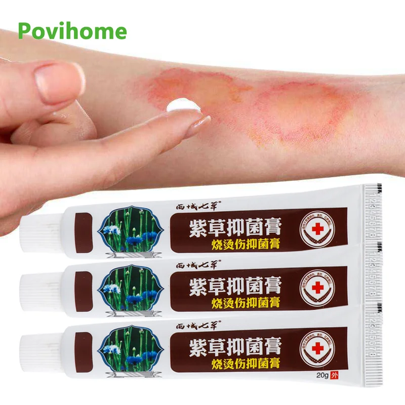 

1/3pcs Anti-infection Cream Wound Burn Scald Antibacterial Cream 100% Chinese Herbs Medical Pain Relief Body Skin Care Ointment