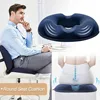 1pc Memory Foam Donut Pillow - Portable Orthopedic Pillow Cushion Support Pad For Relax body Pressure, High Density Memory Foam 2