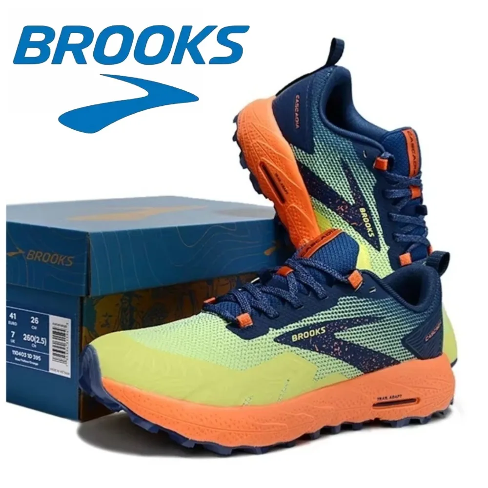 حذاء بروكس رود للجري Cascadia 17 للرجال لمسافات طو...