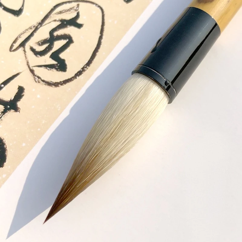 Ouyang Xun Regular Script Brush Set Weasel Woolen Multiple Hair Calligraphy Brush Copy Scriptures Chinese Painting Brush Pen