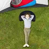 Outdoor Portable Fold Travel Sleep Pillow Camp Tent Pillow Equipment Pillow Comfortable Picnic Beach Camping Inflatable 1