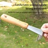 Multipurpose Garden Tools: Bark Scraper & Grafting Knife for Efficient Necrotic Bark Removal, Fruit Tree Peeling, and Care 3