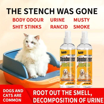Spray Deodorante per Animali Domestici, Elimina Odori per Cani e Gatti, Profumo Fresco a Lunga Durata, Elimina i Cattivi Odori per la Casa, Articoli per Animali Domestici