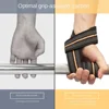 1Pairs Fitness Lifting Wrist Strap Brace for Weightlifting Crossfit Bodybuilding Support Dumbbell Weights Strength Workout 4