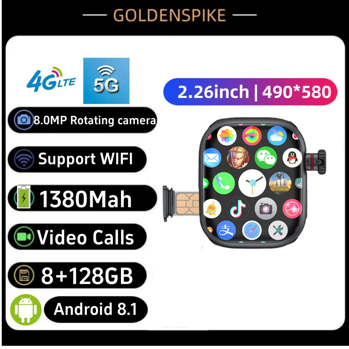 4g 5g sim cd99 49mm gps 128g png