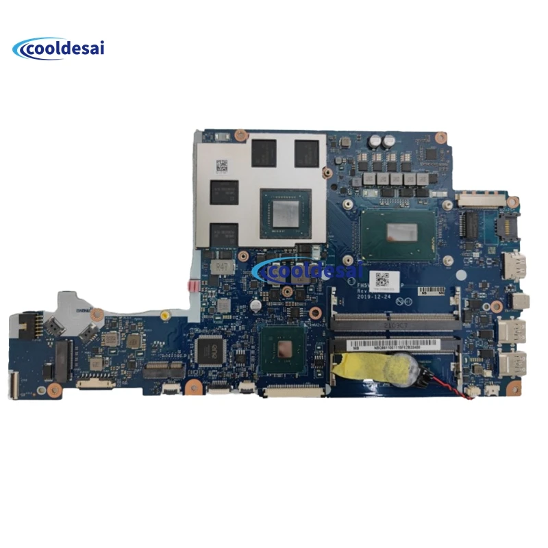 

For Acer LA-J861P Aspire 7 A715-75G Mainboard Laptop Motherboard I5-9300H SRF6X GPU:N18P-G61-MP2-A1 GTX1650 4G Test OK