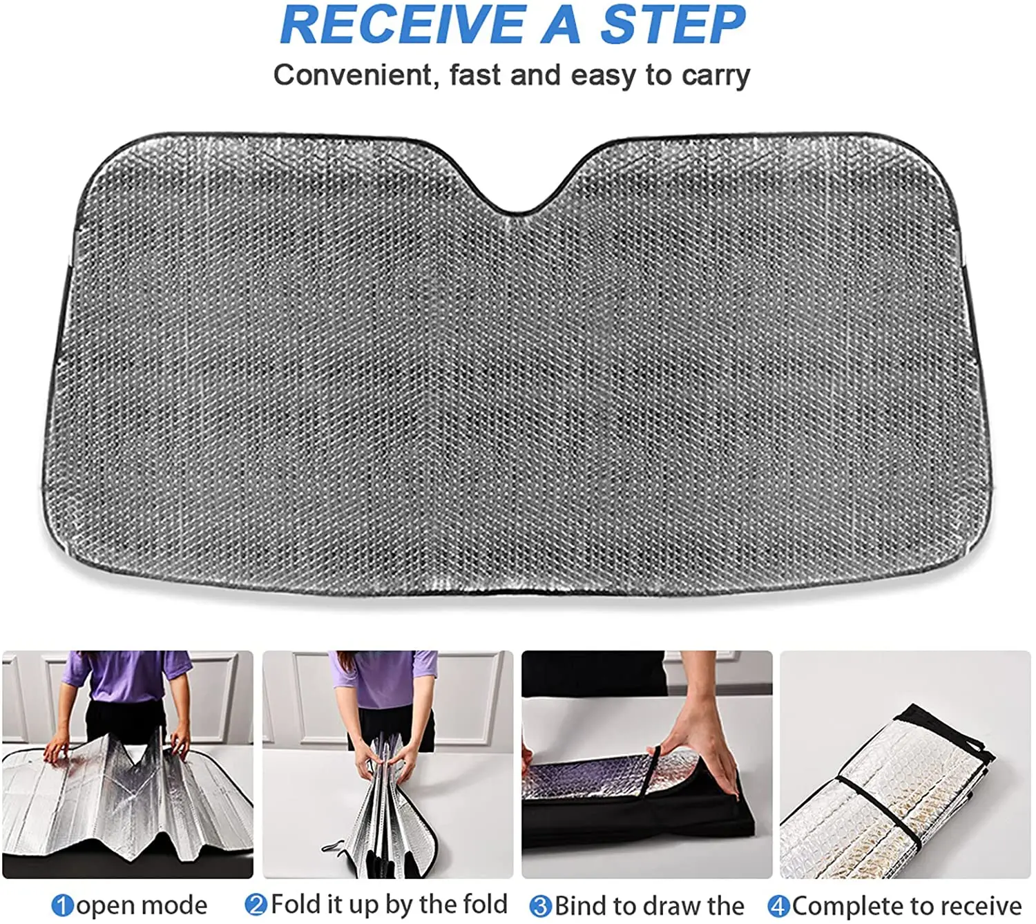 Рисунок 6 - Автомобильный солнцезащитный козырек на лобовое стекло