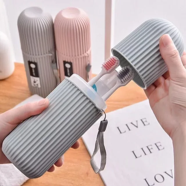 Portable Toothpaste Toothbrush Protect Holder Case Travel Camping Storage Box Protect Toothbrush Toothpaste from Dirt and Damage 1