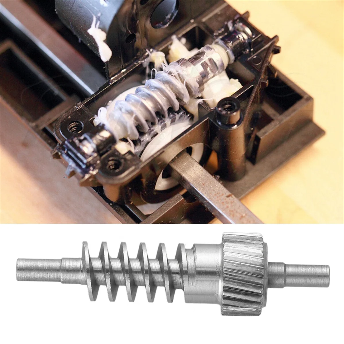 Car Seat Thigh Support Actuator Repair Metal Gear 52107068045 1Pcs For 5 7 Series X5 X6 E60 E61 F07 E65 E70