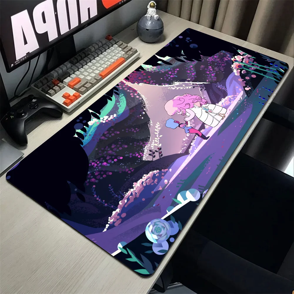 1pc-Steven Universe Floor Mat Mouse Mat Desk Mat With Pad Gaming Accessories Prime Gaming XXL Keyboard Pad Padding Mat 4