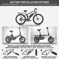 Batterie lithium pour vélo électrique 2026, nouvelle batterie Hailong originale 48V 20Ah haute puissance, compatible avec moteur tsdz8 250-1000w à huit côtés, avec chargeur, livraison rapide et sans taxes. 8