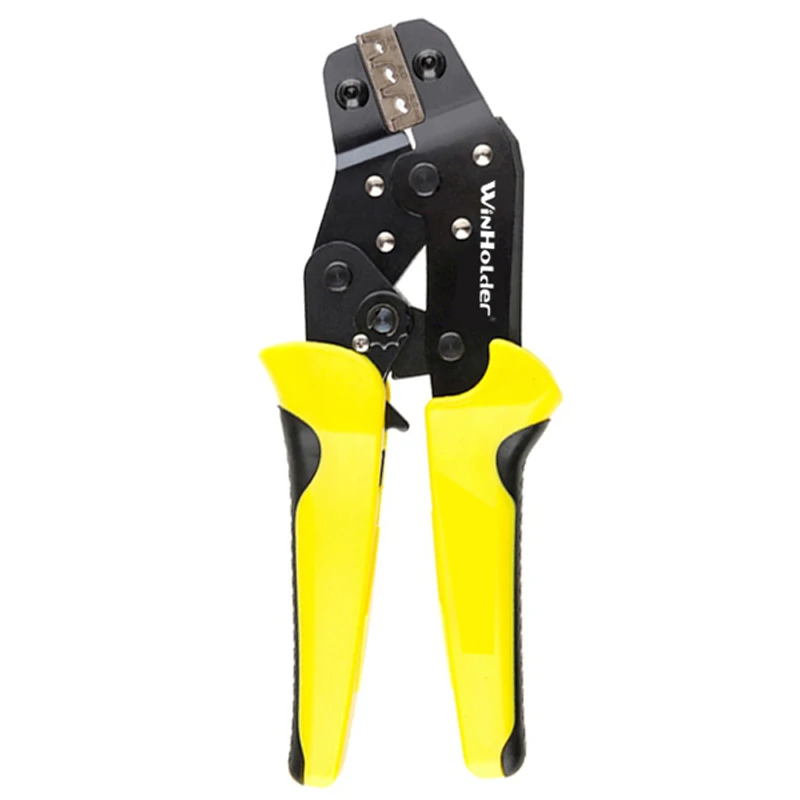 Winholder Professional Crimping Tool Wire Crimper Plier Self Adjustable Ratchet Terminal Non-insulated Cable Connectors Electric 2