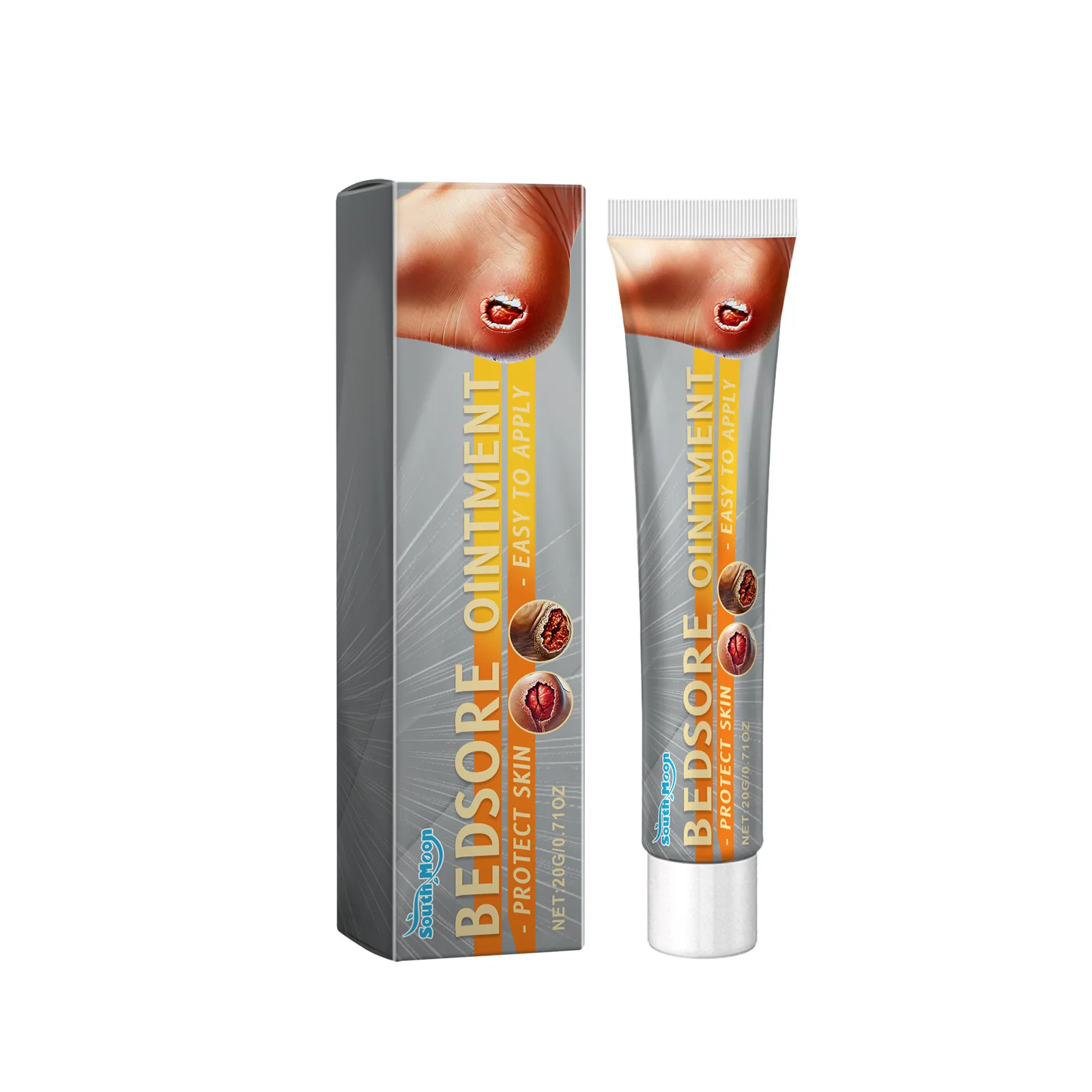 South Moon Bedsores Wound Healing Ointment Removal Rot Myogenic Pressure Sores Ulcer Festering Anti Infection Repair Skin Care
