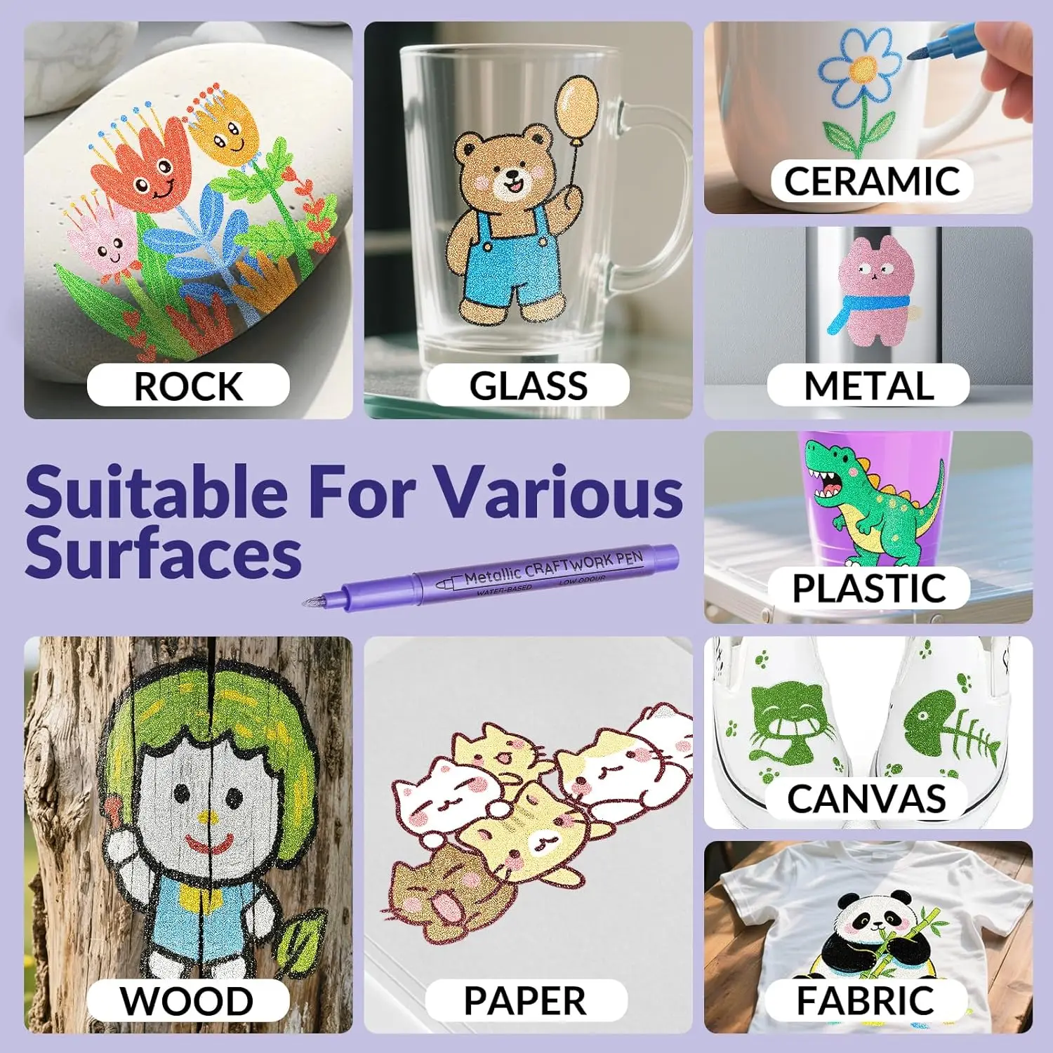 Metallic Paint Markers 6