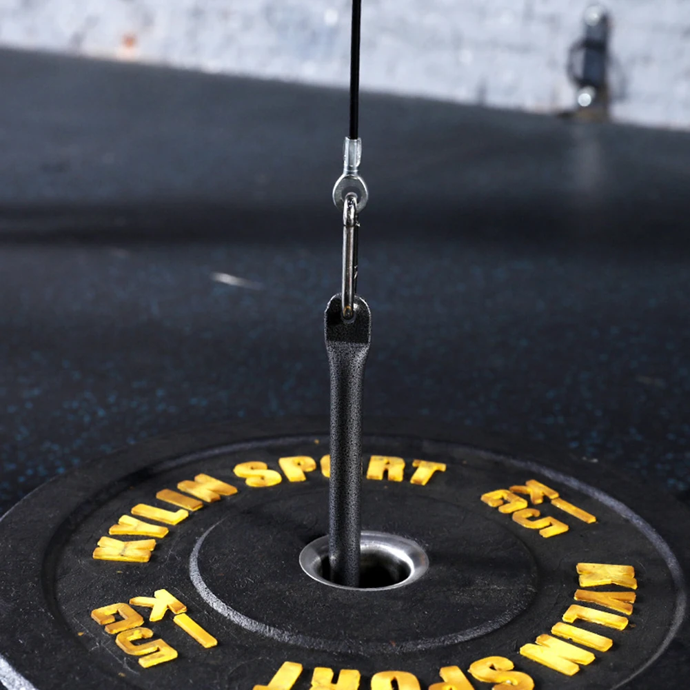 1Set Fitness Pulley Kabel Maschine System DIY Gym Befestigung Einstellbare Kabel Workout Arm Bizeps Trizeps Hand Training Ausrüstung – Detail 8