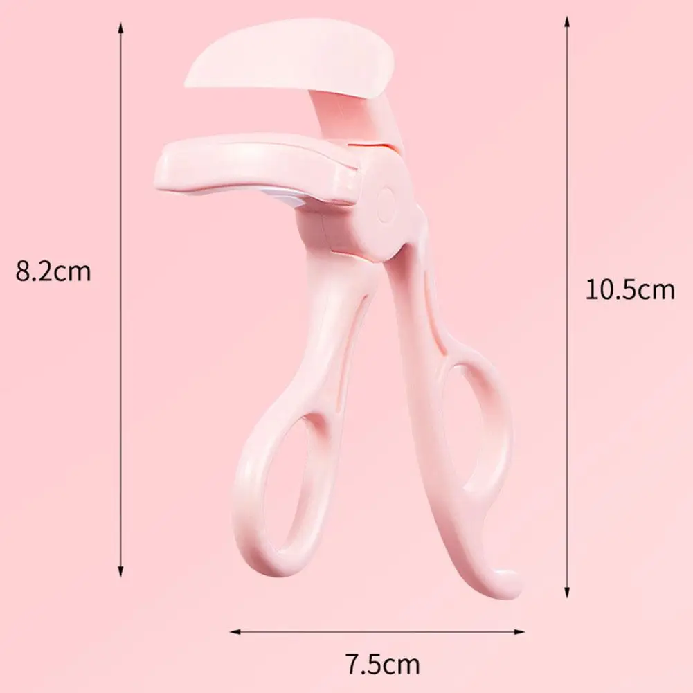 Borderless Eyelash Curler One Clip Curled Up Long Lasting Curling Tool Wide Angle Curler Women Quick Styling Tools eyelash curler