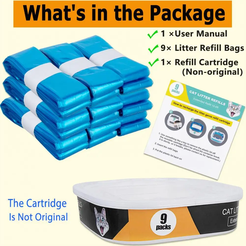 Bolsas de pañales a prueba de fugas, papelera de 8 piezas, absorbente de  olores, Material Pe, Cubo de pañales para bebé - AliExpress