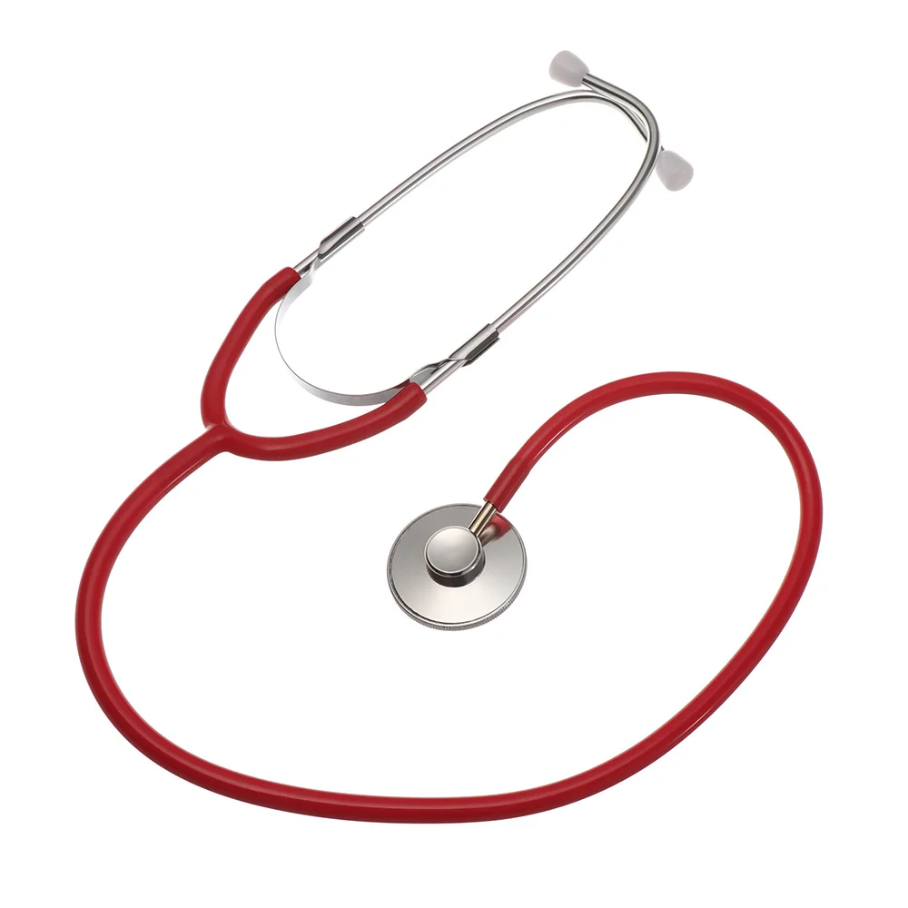 New Kids Stethoscope Toy Simulation Doctor\'s Toy Family Parent-Child Games Imitation Plastic Stethoscope Accessories 7 Colors