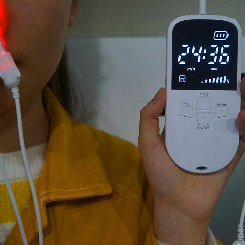 

New Inventions 2022 Allergic Infrared Therapy Red Light Portable Intranasal Rhinitis Laser Therapy Device Health Equipment