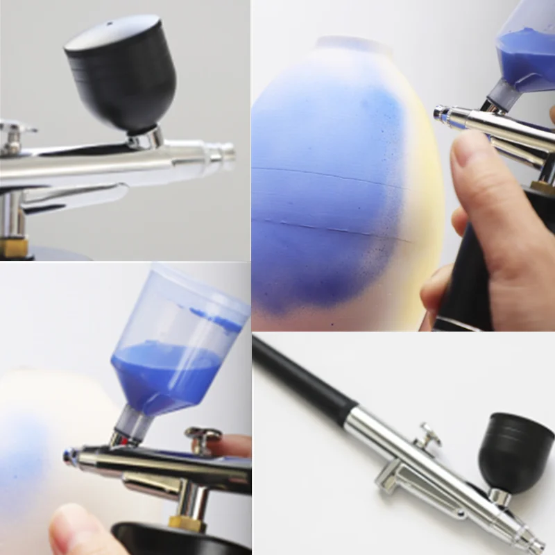 Ceramic Paint Spray Pen Portable Stainless Steel Spray Glaze Pot Pottery Tools DIY Polymer Clay Body Coloring Glaze Coating Tool