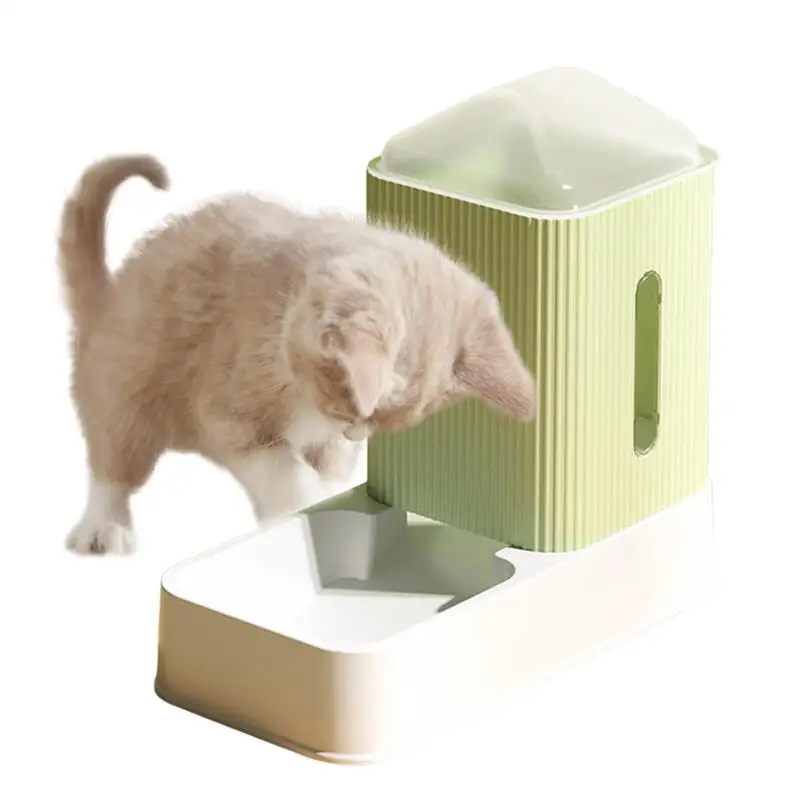 

Pet Feeder Pet Feeder And Water Dispenser For Cats Large Capacity Pet Supplies Feeding Bowls For Small Dogs Cats Rabbits