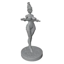 1/24 Resin Figure - Artistic Anime Character Unassembled & Unpainted Statue (JF1215)