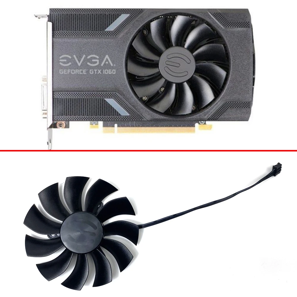 

Охлаждающий вентилятор для игровых видеокарт EVGA GeForce GTX1080 1060 960 950 SC