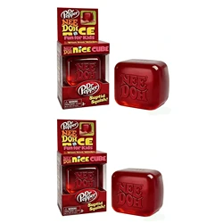 Jellyfish Cube Stress Relief Sensory Toy - Soft Squeeze Fidget (With Box - 2PCS - 1)