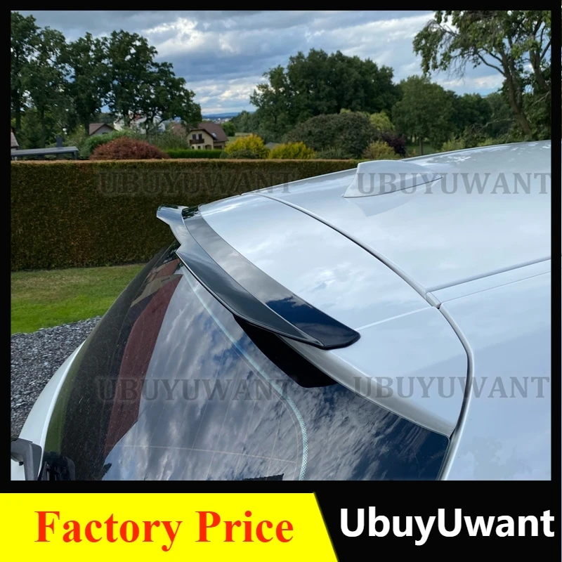 Carbon Look Universal Rear Roof Trunk Coperchio Spoiler Wings Tuning Decoration Strip Nero Per Focus Polo Seat Mk Golf Hatchback Suv