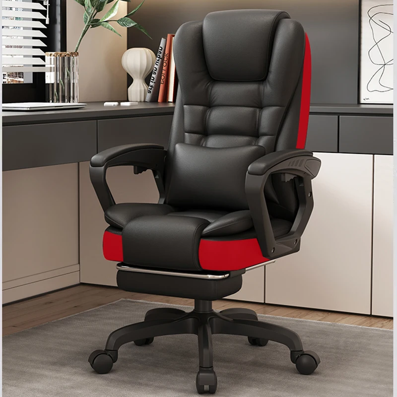 Gaming Pc Computer Ofice Chair Leather Gamer Luxury Comfort Ofice Chair Recliner Zero Gravity Sillas Escritorio Rome Furniture