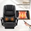 Office Chair, Executive Office Chair with Foot Rest Big and Tall Offices Chair Ergonomic Home Offices Desk Chairs Reclining High 5