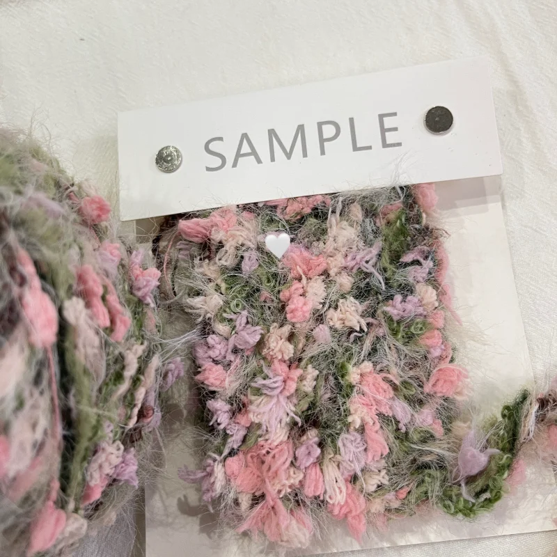 ddyarn Slytherin DIY Hand Knitted Mixed Yarn Ball for Hairpin Clothes Faionable Handmade Woolen Fabric