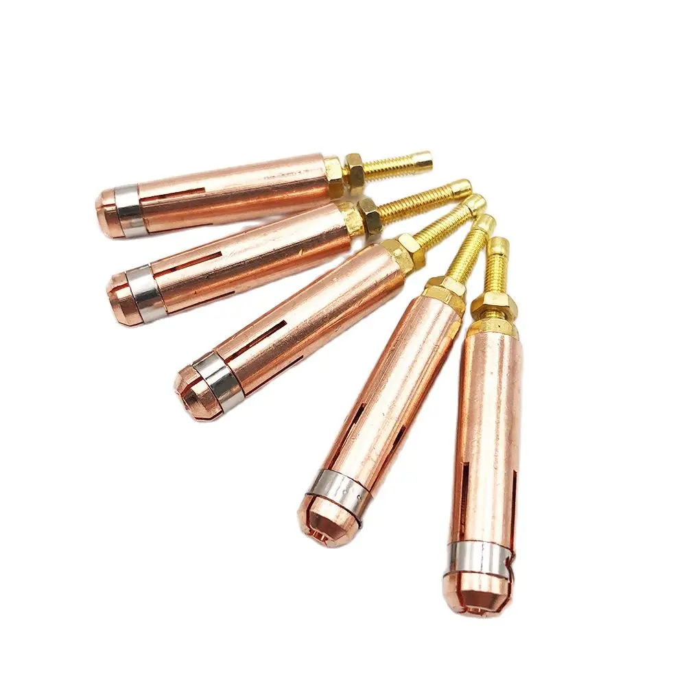 Each 5pcs Collet Chuck M3 M4 M5 M6 M8 M10 for Capacitor Discharge CD Stud Welding Gun Welding Torch Stud Welding Machine