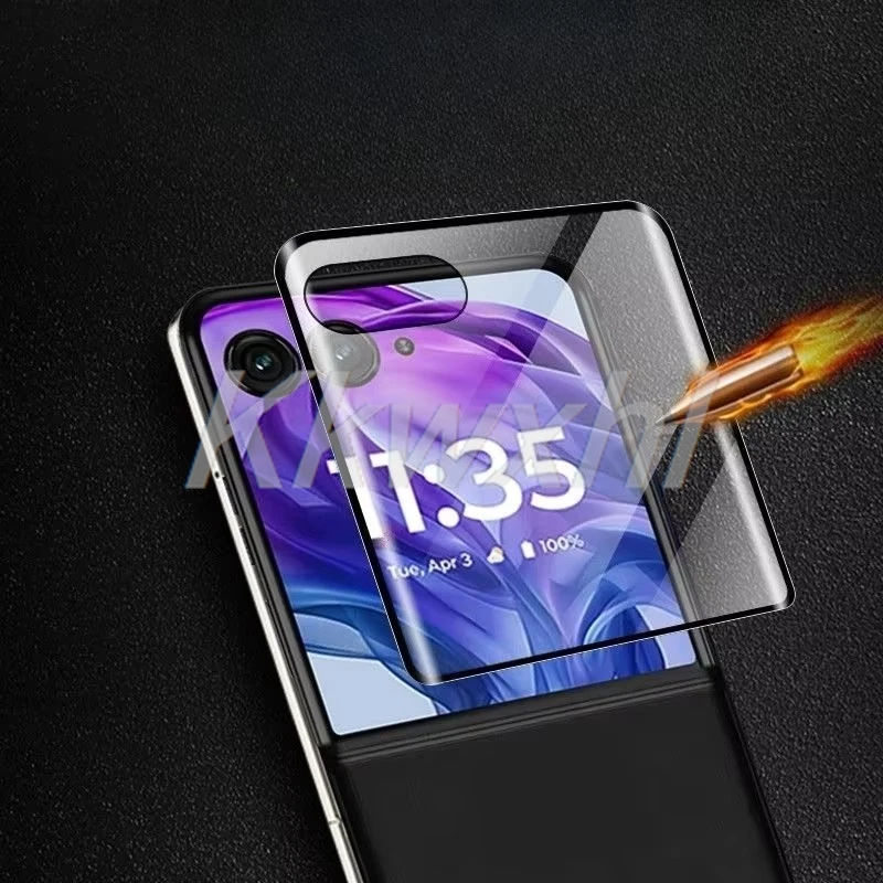 Premium 3D Full Tempered Glass Back Screen Protector Film - 3 Pack