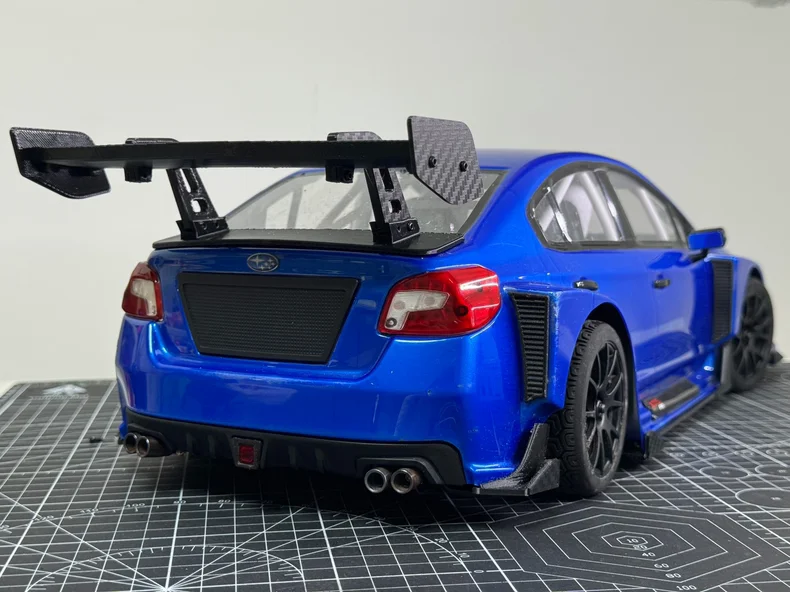 Aile arrière TPU imprimée 3D pour Rlaarlo XTS-S10 1/10 RC