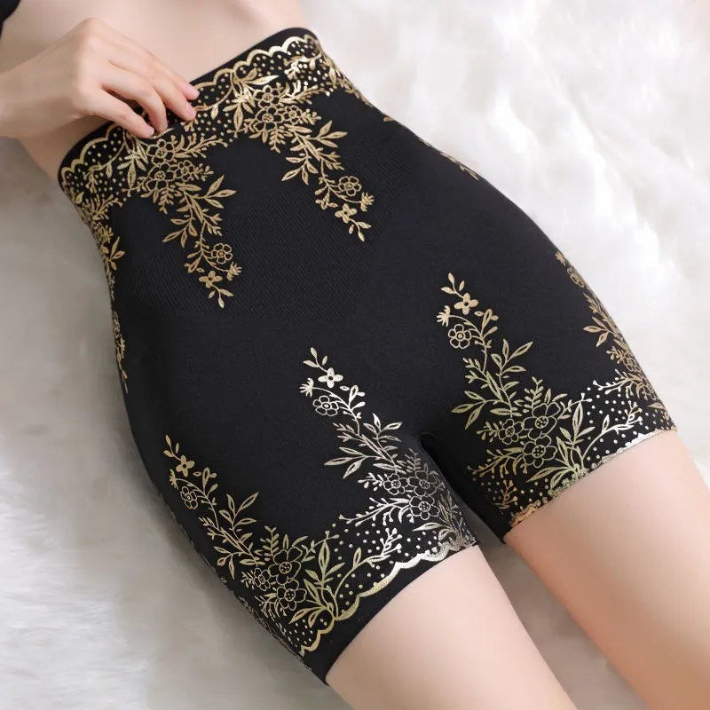 One Size High Waist Safety Pants Woman Shapewear Stretch Body Shaping Waist Underpants Body Shaper Breathable Panty Shorts safety shorts high waist shorts high waist panties safety pants high waist underwear women shorts underwear 4182157