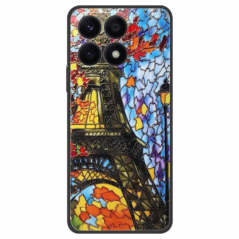 3D Relief Embossed Soft Silicone Phone Case